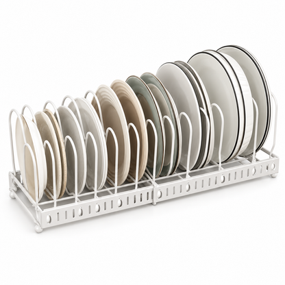 🍽️ Plate Rack | Metal Kitchen Storage | Gift-Worthy Minimalist Design