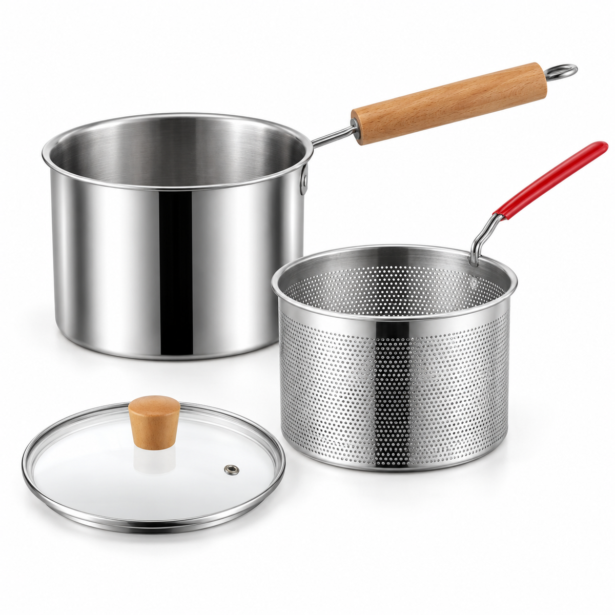 🍳 Deep Fryer | Stainless Steel Cooking | Home Chef's Kitchen Essential