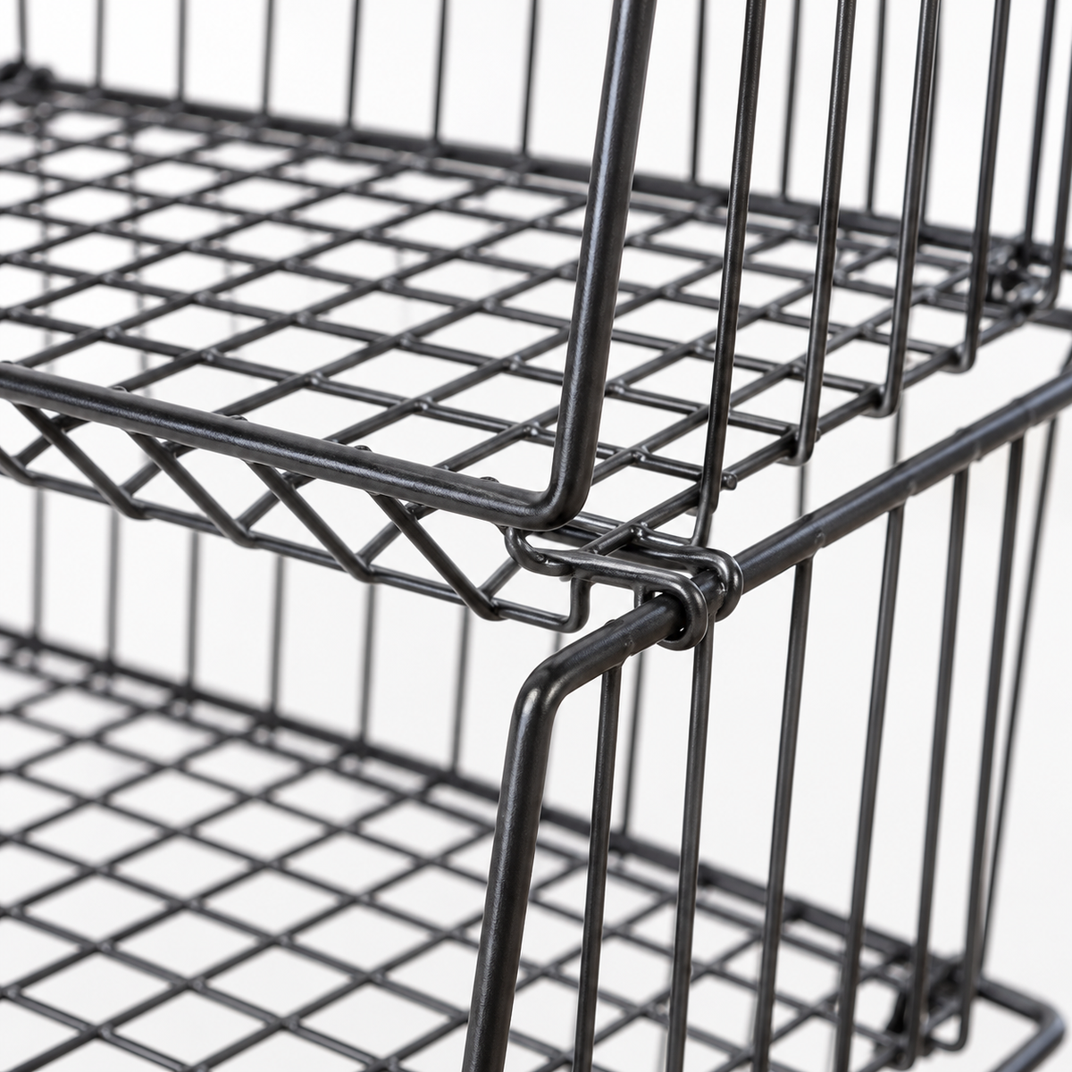 🥬 Produce Rack | Metal Kitchen | Cook's Gift | Four-Tier Organizer