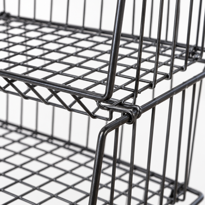 🥬 Produce Rack | Metal Kitchen | Cook's Gift | Four-Tier Organizer