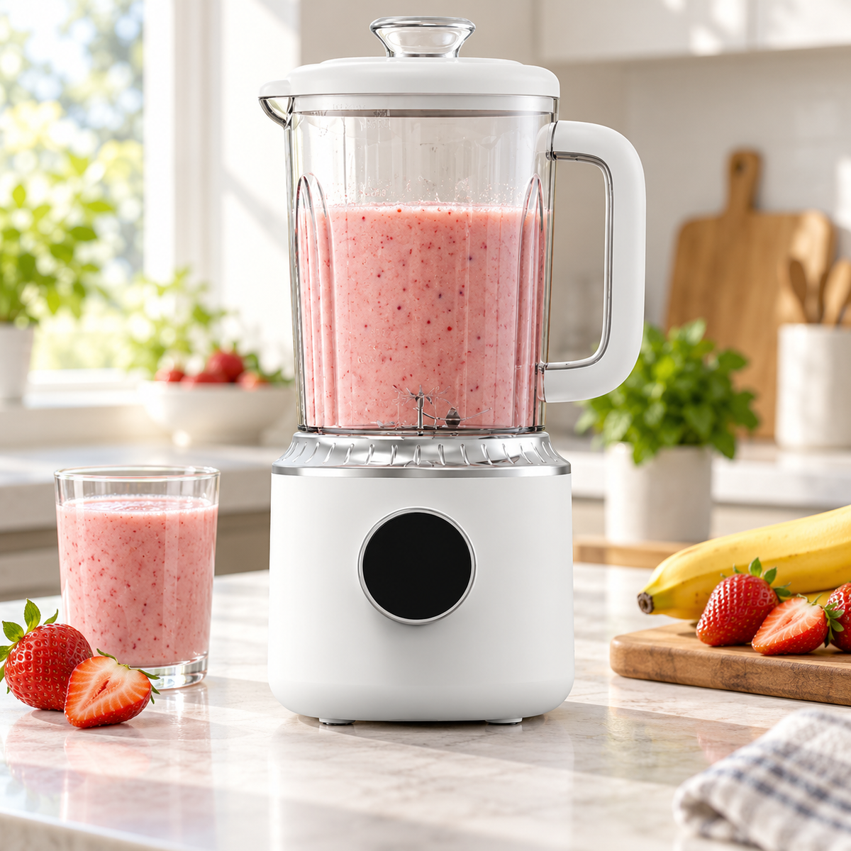 🥤 Blender | Clear Jar | Smoothie Prep | Home Chef Gift | Sleek Design