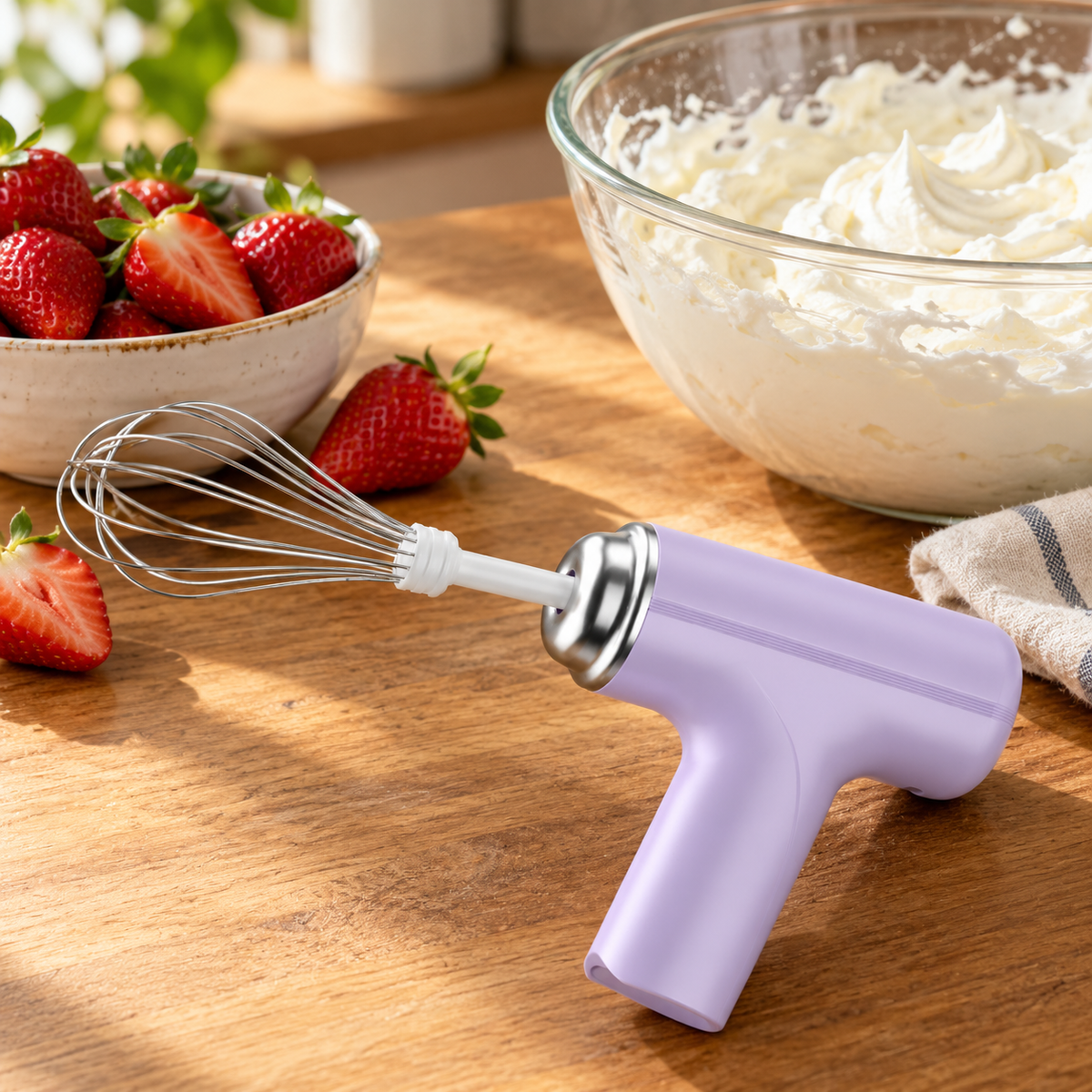 🥣 Electric Mixer | Steel Whisk | Baking | Baker's Gift | Lavender