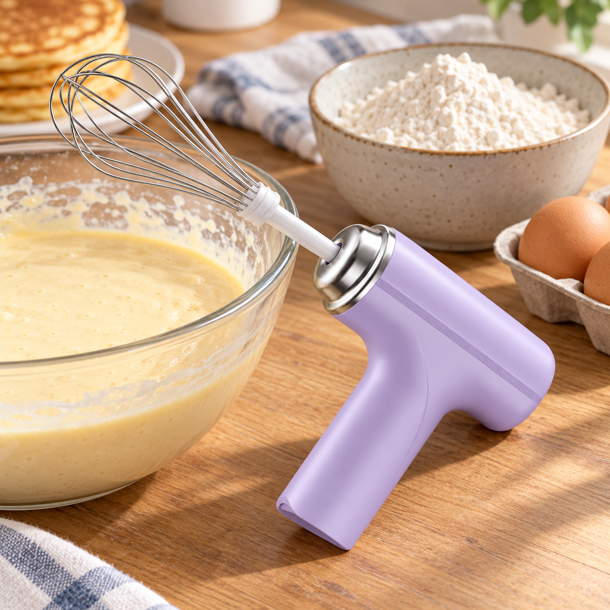 🥣 Electric Mixer | Steel Whisk | Baking | Baker's Gift | Lavender