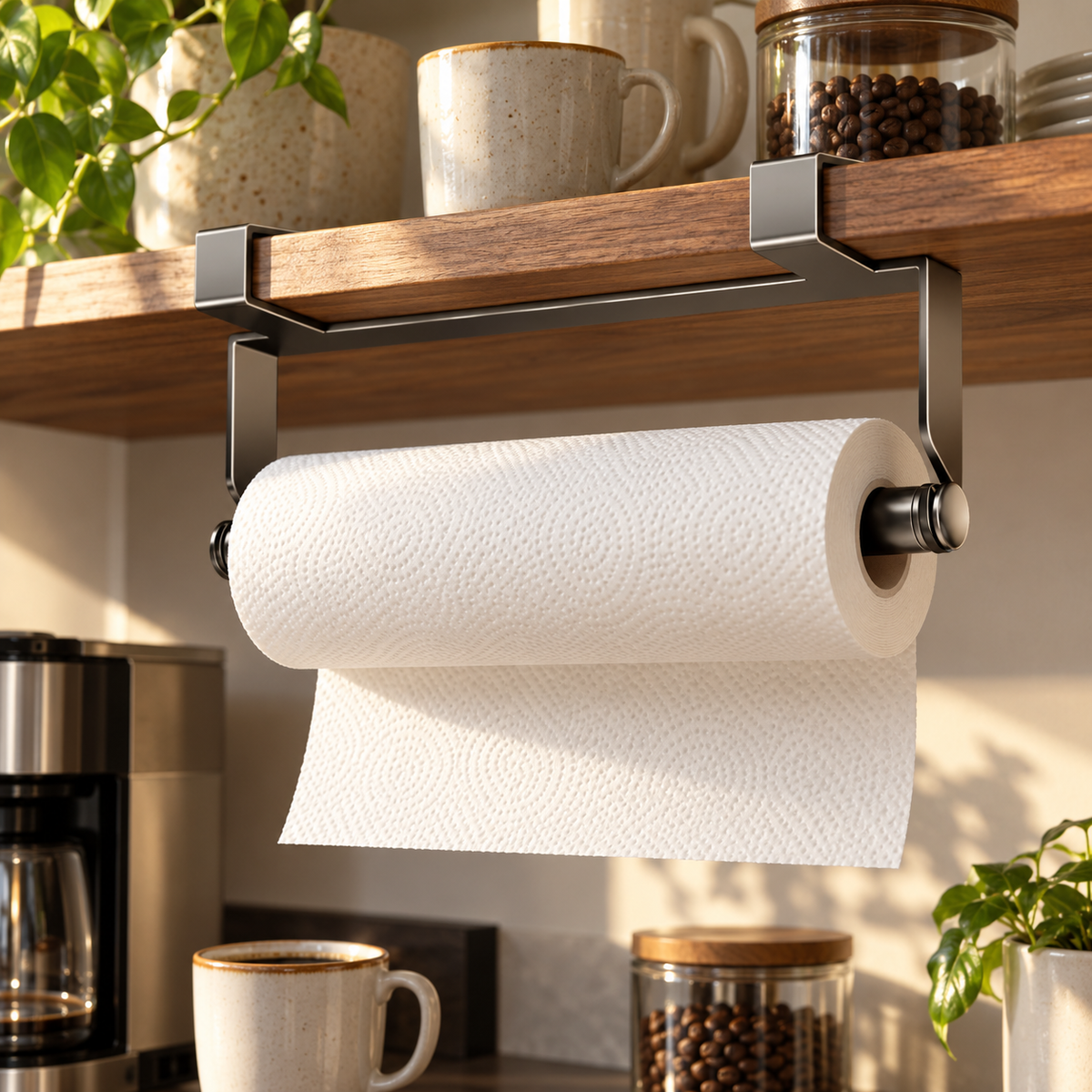 🧻 Paper Towel Holder | Metal Kitchen | Gift-Worthy Sleek Design