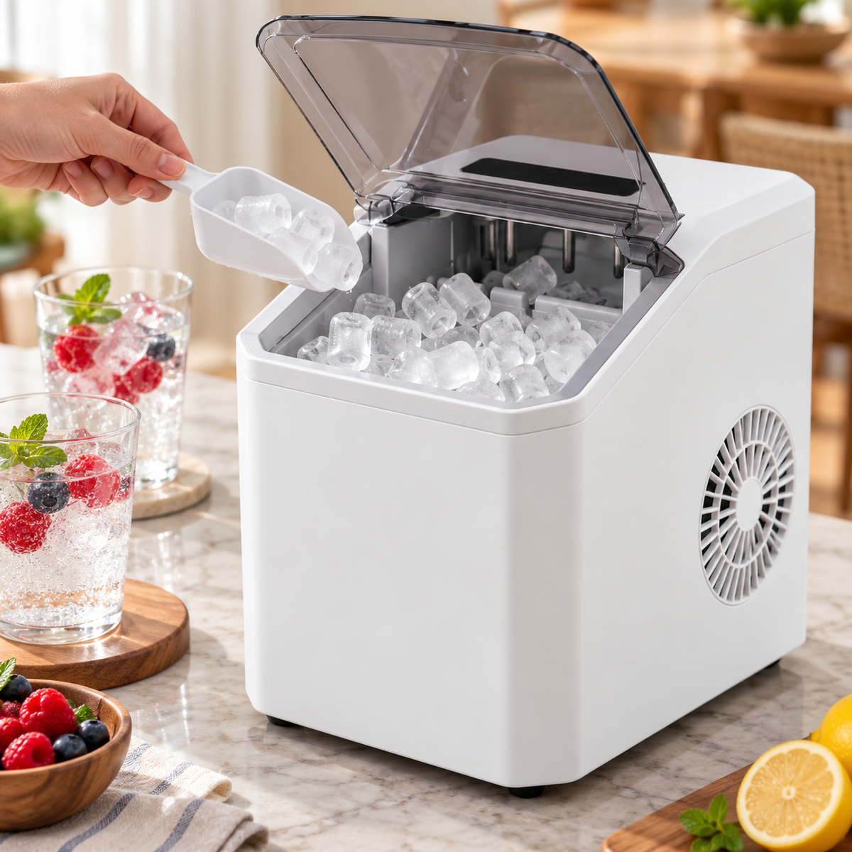 🧊 Ice Maker | Plastic | Home Bar | Host Gift | Compact