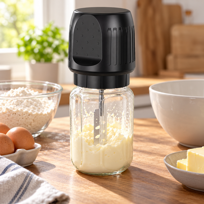🧈 Butter Mixer | Clear Container | Baker Gift | Sleek Design