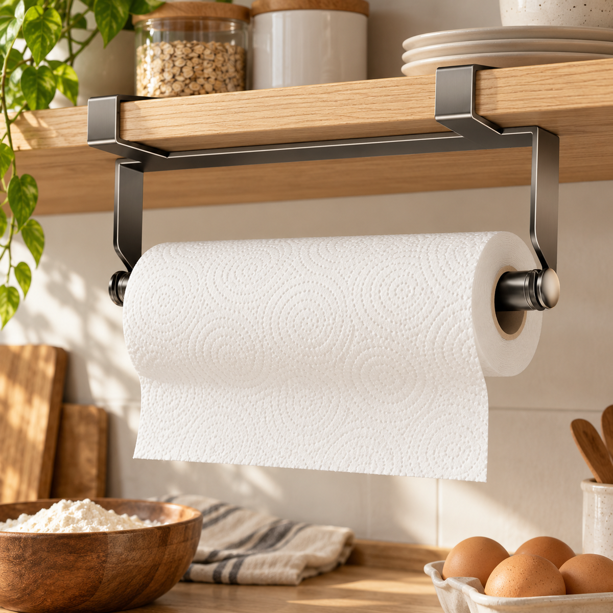 🧻 Paper Towel Holder | Metal Kitchen | Gift-Worthy Sleek Design