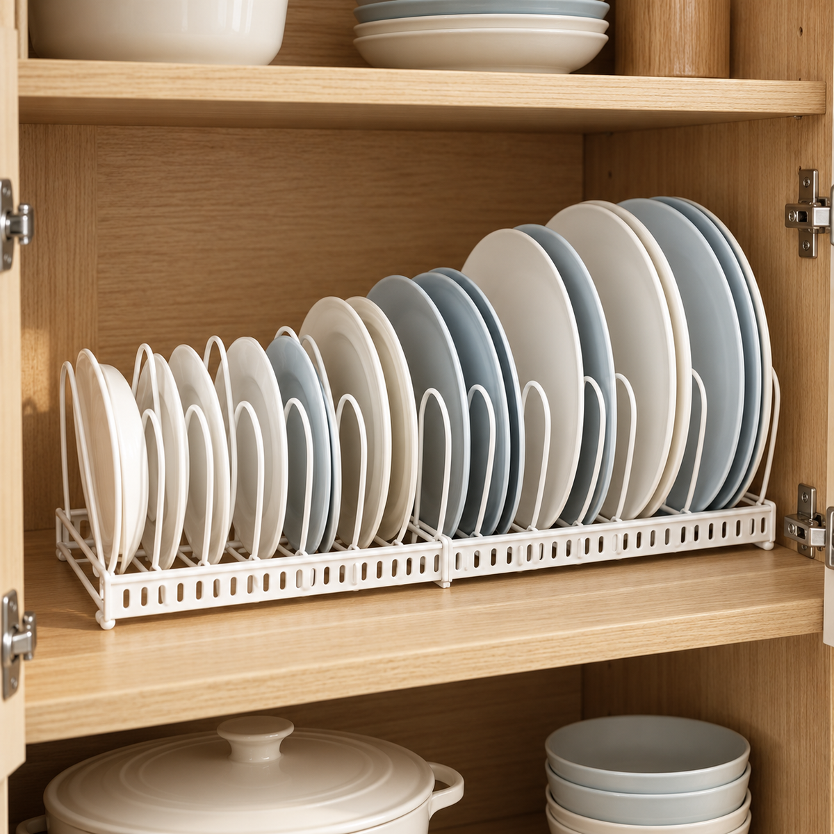 🍽️ Plate Rack | Metal Kitchen Storage | Gift-Worthy Minimalist Design