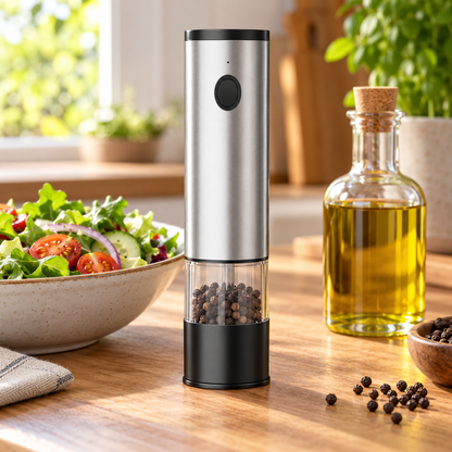 ⚡ Grinder | Stainless Steel Cooking | Chef Gift, Sleek Design