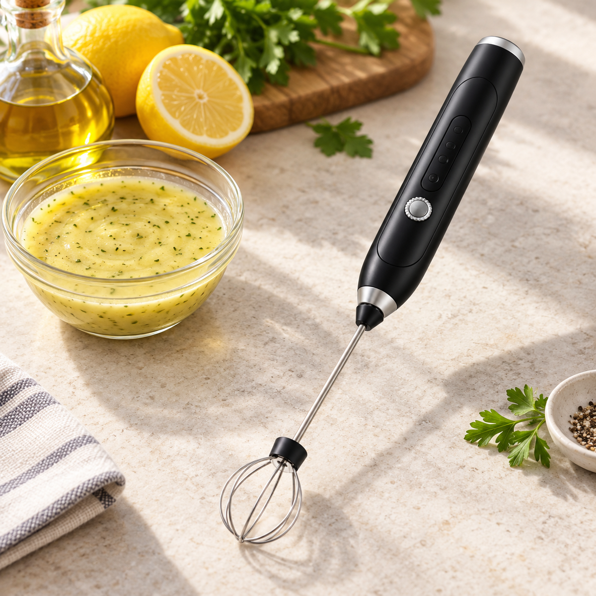 ⚡ Hand Mixer | Stainless Steel Baking | Cook's Sleek Essential