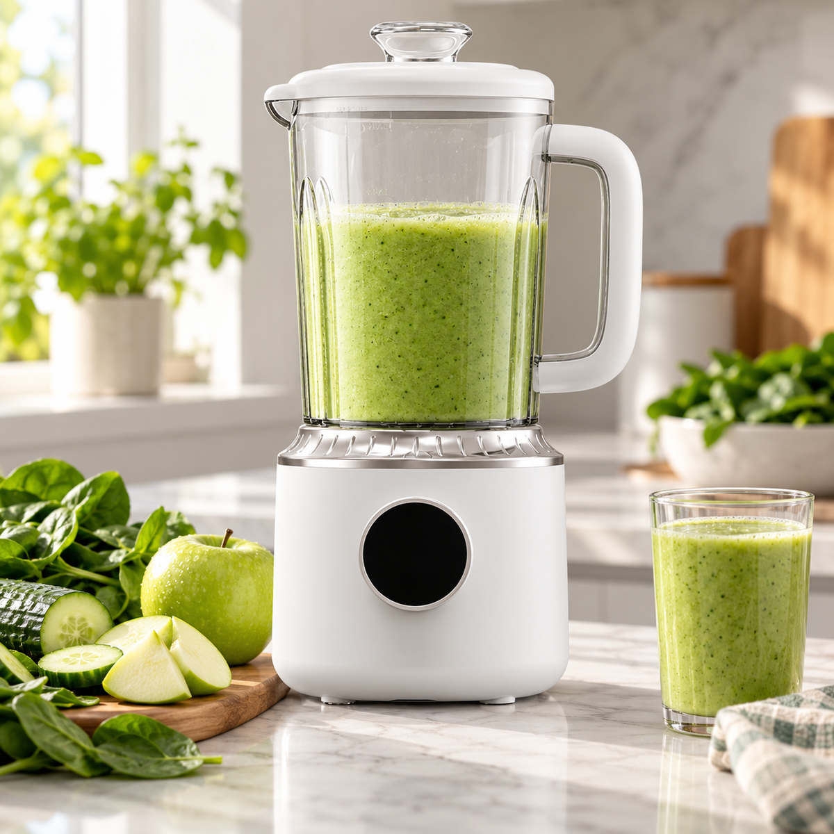 🥤 Blender | Clear Jar | Smoothie Prep | Home Chef Gift | Sleek Design