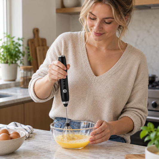 ⚡ Hand Mixer | Stainless Steel Baking | Cook's Sleek Essential